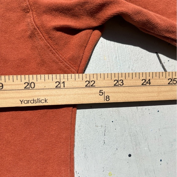 Men's Nike T-Shirt Orange Global Warming M Swish Logo Street City Nature Outdoor - Picture 10 of 12